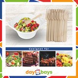 thumbnail of DayBays 2000 Stk. Holzlöffel 16 cm Einweg Löffel aus Holz Geschmacks- und Geruchsneutral