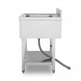 thumbnail of Fregadero profesional de 1 cubeta 60 x 60 cm - Estante bajo - Equipementpro