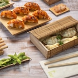 thumbnail of Caja Sushi  21X13X4,5 Cm Natural Bambú (24 Unidades)