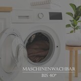 thumbnail of Wende-Bettwäsche Cashmere Touch - Wolkenschloss ( 135x200cm / 80x80cm ) Natur - Braun