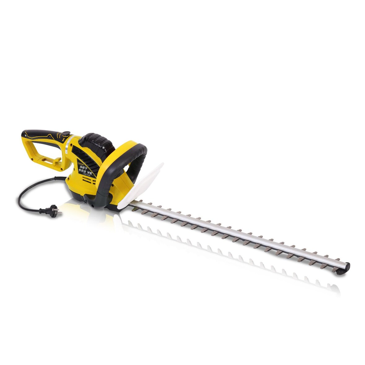 GARLAND SET 652VE-V20 - Cortasetos eléctrico enchufable - Potencia 750W, peso 3,6 Kg, cuchilla de 73 cm de 28 mm entre dientes.