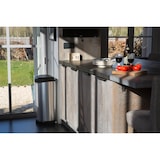 thumbnail of Curver - DECOBIN Abfalleimer 40L mit Drücker silber metallic   silber metallic