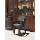 thumbnail of METRO PROFESSIONAL Gastro stapelbare stoel Alta, staal/polyrattan, olijfgroen