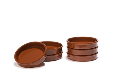 Metro Professional cocottes rond, terracotta, 12 cm, set van 6