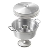 thumbnail of Four en aluminium Versilia pour plaques à gaz et à induction, 28 cm, poignées et bouton en métal