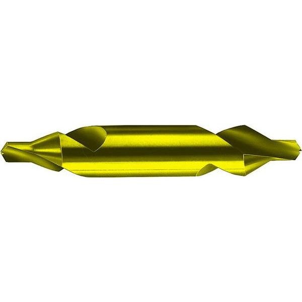 Zentrierbohrer HSS TiN, Form A, 60°, Ø 1,25 mm, IMATEC