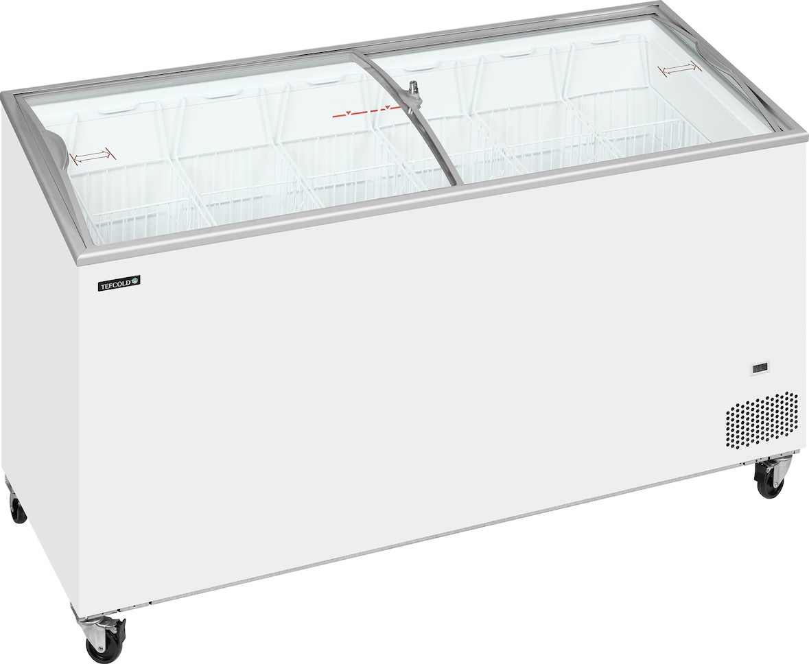 TEFCOLD Eiscrem-Gefriertruhen IC501SCEB 427l Weiß