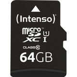 thumbnail of Intenso microSDXC Speicherkarte 64 GB Class 10 UHS-I