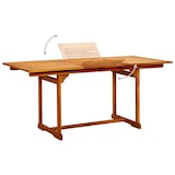 thumbnail of Helloshop26 - Conjunto de comedor de jardín de 5 piezas muebles de exterior madera maciza de acacia 02_0013746