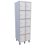 thumbnail of Taquilla de pvc de ancho 300mm de 2 módulos con 10 puertas color gris