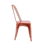 thumbnail of Lot de 4 chaises style industriel en métal couleur cuivre - Finition brillant