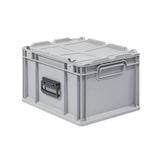 thumbnail of PROREGAL 5x Bac Euro NextGen Portable, HxLxP 23,5x30x40cm, 20 litres, Eurobox, boîte industrielle, boîtes de rangement, empilables