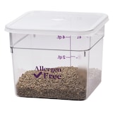 thumbnail of CAMBRO - 6SFSCW-441 - Recipiente cuadrado Allergen-free 5,7 L - 21,5 x 21,5 x 18,5 cm - Morado (Tapa no incluida)