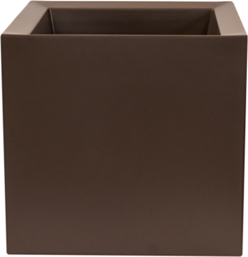 WellHome - Pflanztopf aus Polyethylen in Bronze 50x50x50cm