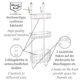 thumbnail of WENKO Dusch-Caddy 3 Etagen Mod. Olesi Edelstahl
