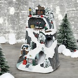 thumbnail of WellHome - Vila de Natal para decoração com luzes LED e movimento 19,6x17,7x30,1cm