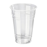 thumbnail of 100x BIO Trinkbecher 400 ml Eichstrich O 96 mm Bio-Kunststoff (PLA)