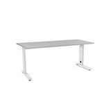 thumbnail of Rocada mesa de oficina serie metal 180x80 blanco / gris