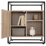 thumbnail of Kommode Conventry 70x38x80,5cm - Industrial Holz hell, Eiche Sonoma