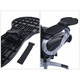 thumbnail of 2in1 Armauflage mit Mauspad HWC-N76, Tisch-/Armlehnen-Mousepad Gelenkstütze Handgelenkkissen ergonomisch 90° verstellbar