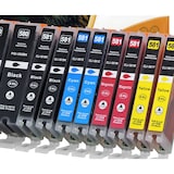 thumbnail of 10er Set D&C Tinte für Canon Pixma TS6150 Druckerpatronen kompatibel Canon Pixma TS 6150 Drucker