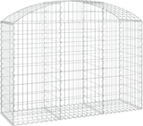 thumbnail of vidaXL Gabione mit Hochbogen 150x50x100/120 cm Verzinktes Eisen