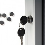 thumbnail of Vitrine Intérieur/Extérieur fond métal 1 feuille A4