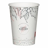 thumbnail of 400x Kaffeebecher CoffeeToGo Pappbecher Design COFFEE LOVERS 300ml