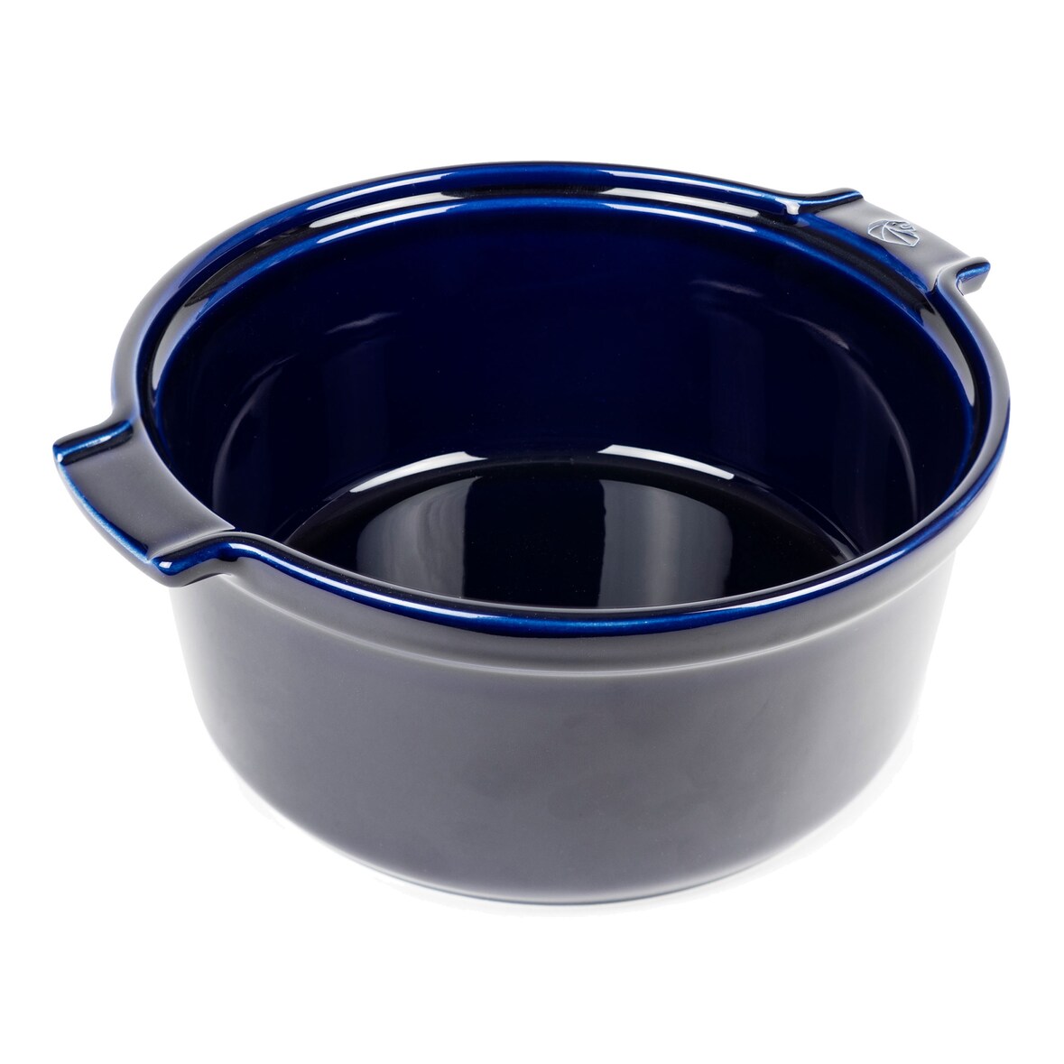 Peugeot Saveurs Appolia SoufflÃ©-Schale SoufflÃ© Topf Auflaufform Ofenform Backform Rund Keramik Blau Ø 22 cm 60763
