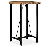 thumbnail of vidaXL Bartisch Altholz Massiv 60x60x107 cm