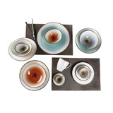 thumbnail of Ritzenhoff & Breker Cosmo Speiseteller 26 x 21 cm 4er Set grau