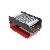 thumbnail of Favilla FUMO Holzkohlegrill – Kompakter 2-in-1 Grill mit Edelstahlrost, Spießhalterung & Tragetasche