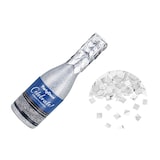 thumbnail of Champagner Flasche Konfetti-Kanone, Silber, 20,5 cm Sekt