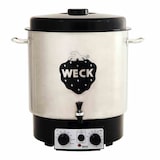 thumbnail of WECK Edelstahl mit Uhr und Hahn  Einkochautomat Edelstahl rostfrei 18/10 mit Hahn