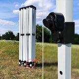 thumbnail of Verkaufszelt 3x6m - mit 3 Wänden - Rot