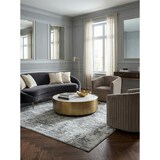 thumbnail of Teppich Velours Metallic-Glanz abstrakt | 200x290cm, 11mm Florhöhe | Silbergrau | Langlebig | Großes Wohnzimmer | PARMA-Sorbolo | Kadima Design