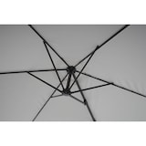 thumbnail of Wandparasol Casoria, verkeerslicht parasol balkonparasol, 3m kantelbaar, polyester aluminium/staal 9kg ~ zand