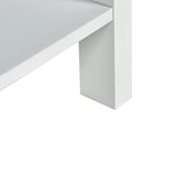 thumbnail of COSTWAY Mesita de noche con cajón, mesita auxiliar de 2 niveles, madera, mesita de noche, mesita de recibidor