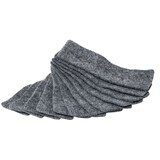 thumbnail of Q-Connect® KF16826 Ersatzfilz für Reinigungsschwamm - 12 Stück, grau