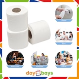 thumbnail of DayBays 2304 Rollen Toilettenpapier 3-lagig 150 Blatt 100% Zellstoff Extra Weich Weiß