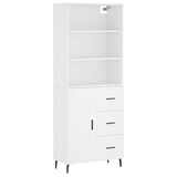 thumbnail of Helloshop26 - Buffet Sideboard Kommode Schrank Aufbewahrungseinheit Organizer Küche Wohnzimmer Lounge hoch 69,5 x 34 x 180 cm 02_0032739