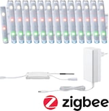 thumbnail of Paulmann MaxLED 250 LED Strip Smart Home Zigbee 3.0 Basisset 5m RGBW+ beschichtet 22W 200lm/m RGBW+ 36VA 78867