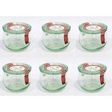 thumbnail of Einmachglas Einkochglas Einweckglas 580 ml [6 Stück] mit Glasdeckel rund