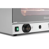 thumbnail of Forno de convecção em aço inoxidável 4 x GN 1/1, com humidificador, 3000 W, 220 V - MONO