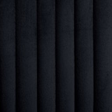 thumbnail of Sillas de comedor 4 unidades terciopelo negro profundo