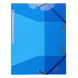 thumbnail of Exacompta - Réf. 55670E - Carton de 30 chemises à élastiques Iderama PP semi-translucide/glossy - 24x32 cm pour A4 - 10 couleurs assorties