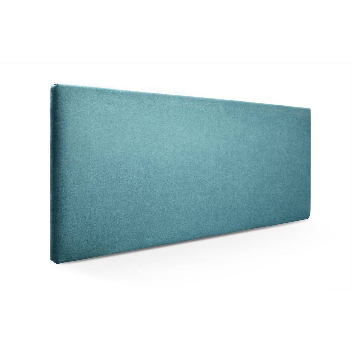 Cabecero De Cama Liso SUEÑOSZZZ Cabecero Para Camas De 90 y 105 (115 x 57 cm) Tapizado En Tela Turquesa