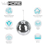 thumbnail of WellHome - Bola de espelhos de vidro e espuma de polietileno Ø25x25cm