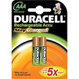 thumbnail of Akku NiMH AAA 1, 2V StayCharged (HR03) 800mAh *Duracell* 2er-Pack
