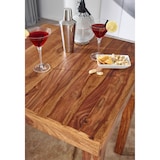 thumbnail of FineBuy Bartisch Massivholz Sheesham 80x80x110cm Stehtisch Bistrotisch Tisch